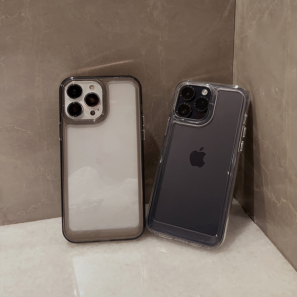 Transparent Acrylic Mobile Phone Case for Apple iPhone