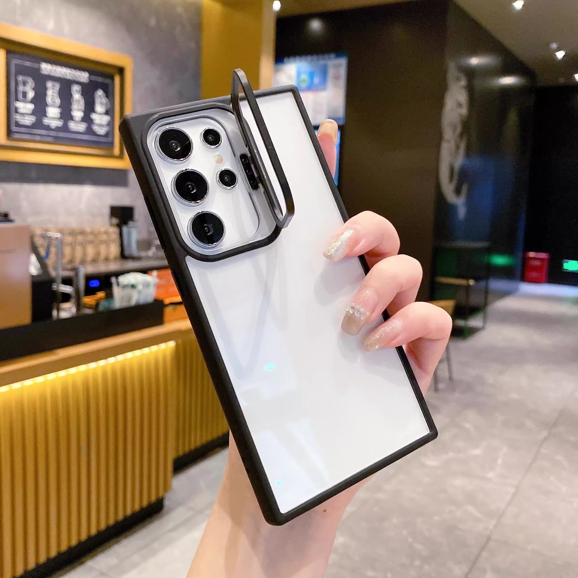 Transparent Magsafe Mobile Phone Case for Samsung Galaxy S