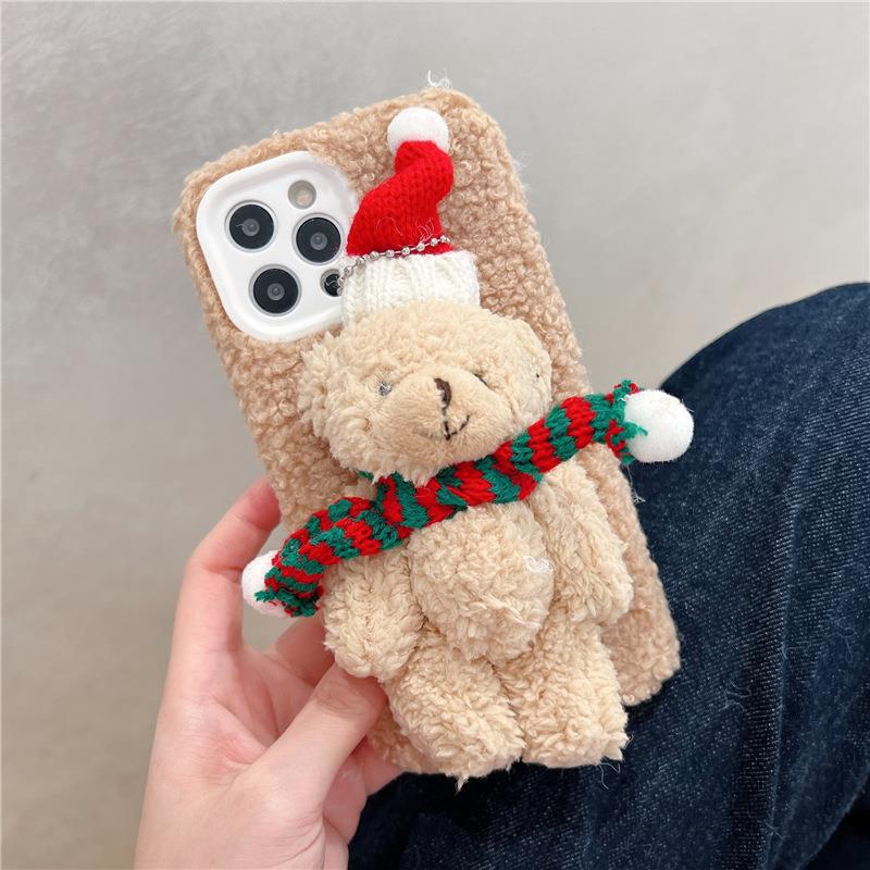Cute Push Christmas Mobile Phone Case for Apple iPhone