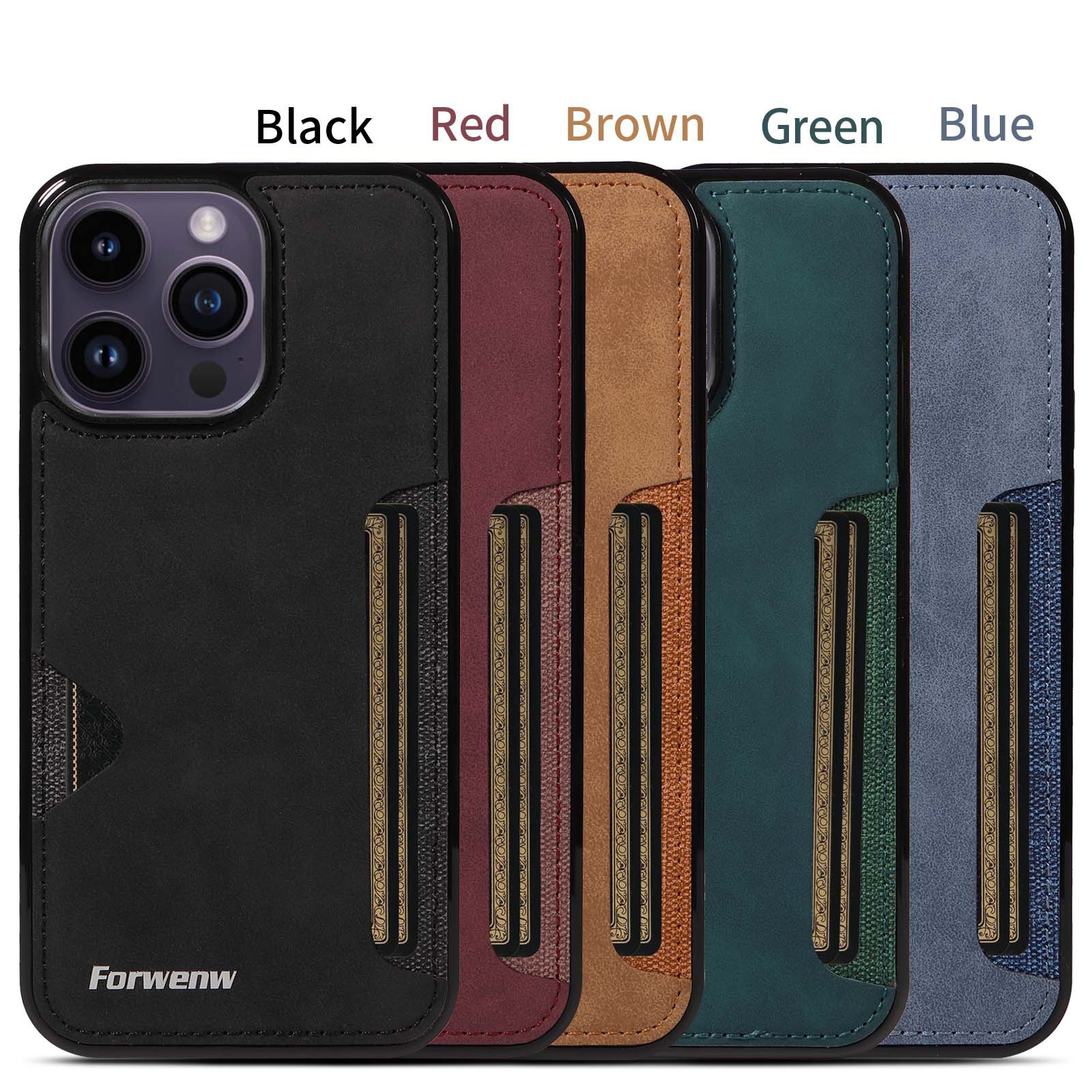 Luxury Leather Business Mobile Phone Case for Apple iPhone