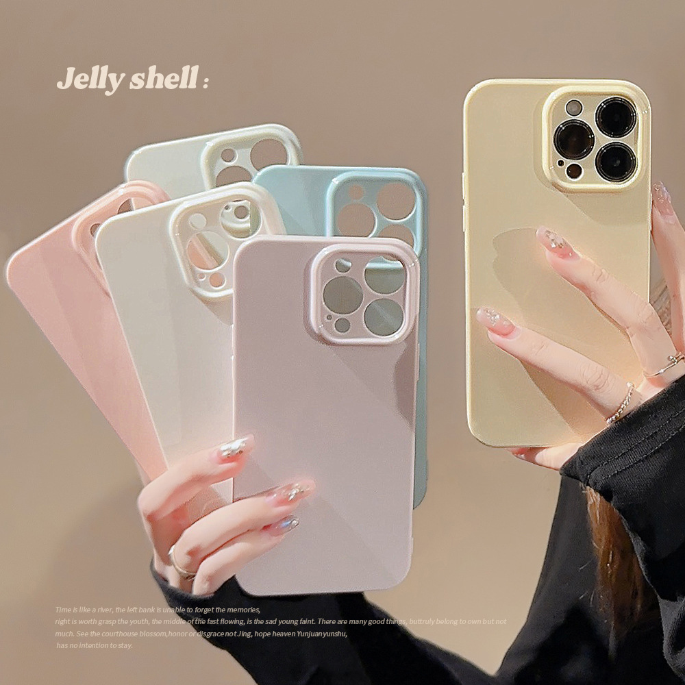 Light Solid Mobile Phone Case for Apple iPhone