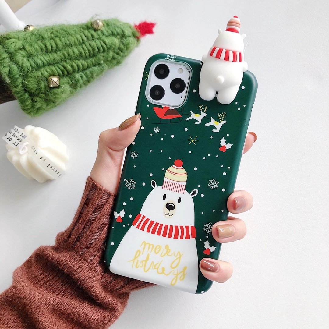 Cute Christmas Mobile Phone Case for Apple iPhone