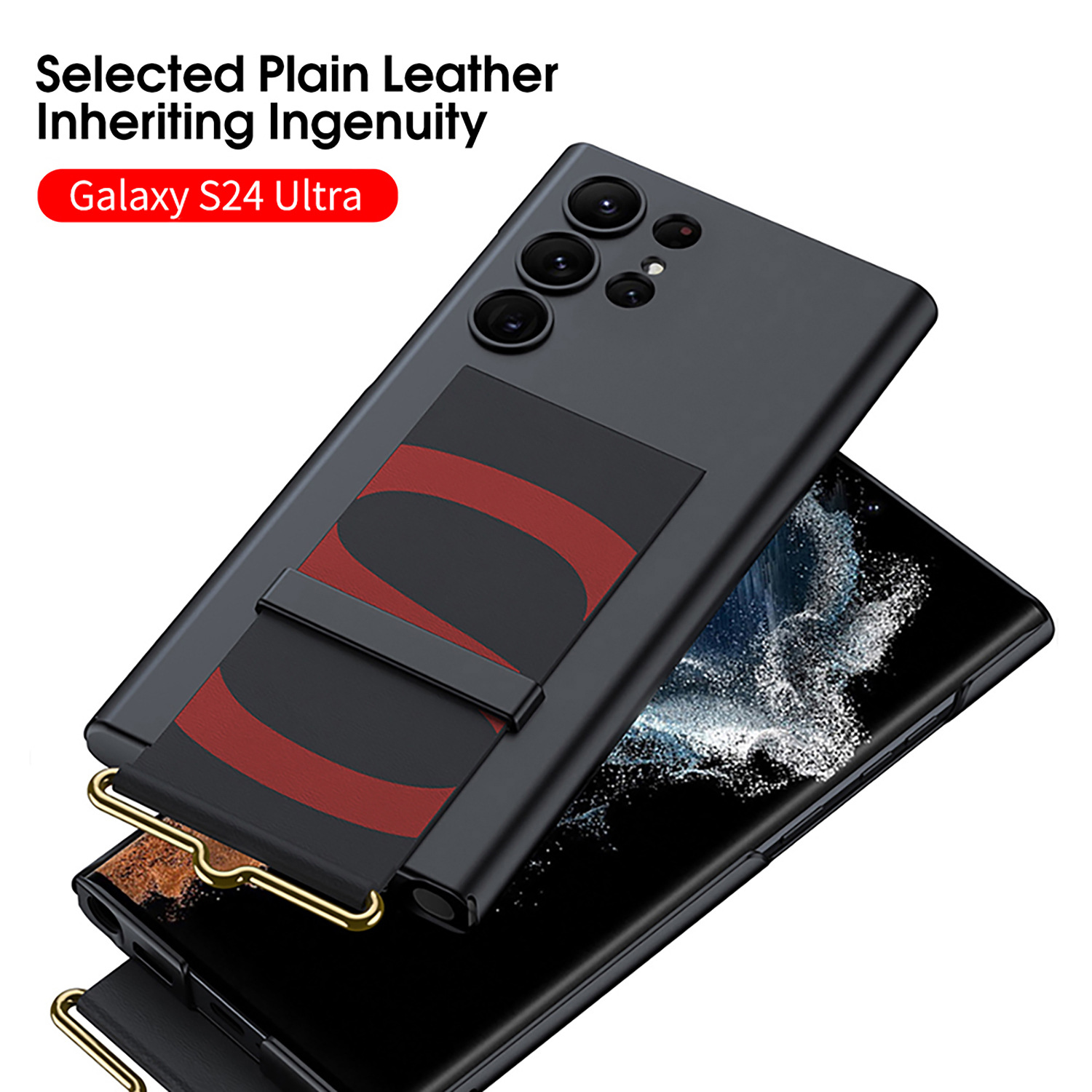 Luxury Wristband Bracket Mobile Phone Case for Samsung Galaxy S