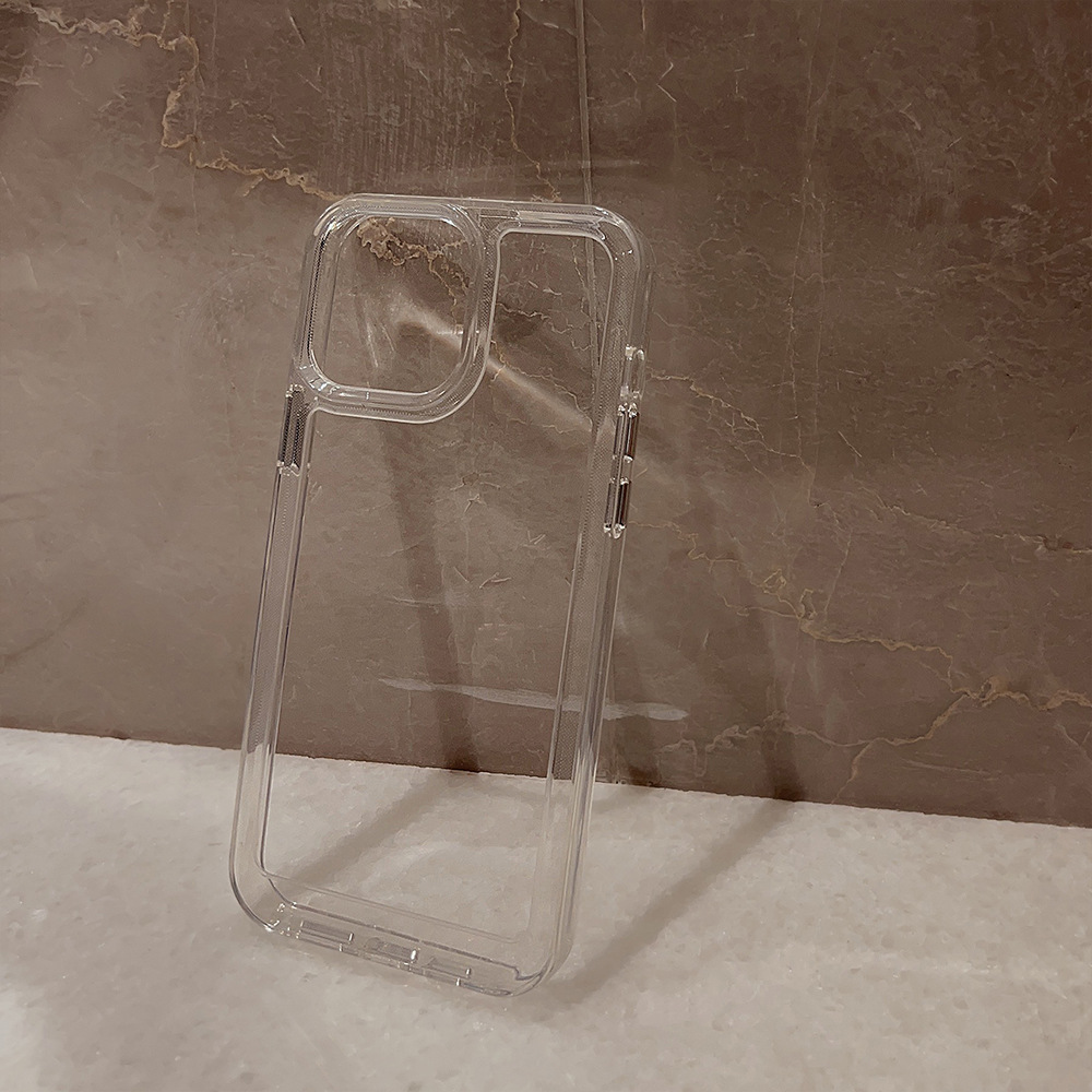 Transparent Acrylic Mobile Phone Case for Apple iPhone