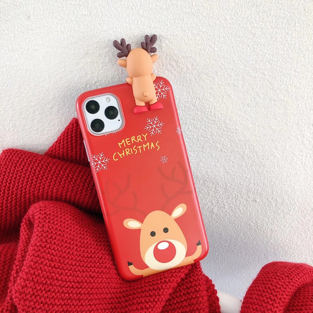 Cute Christmas Mobile Phone Case for Apple iPhone