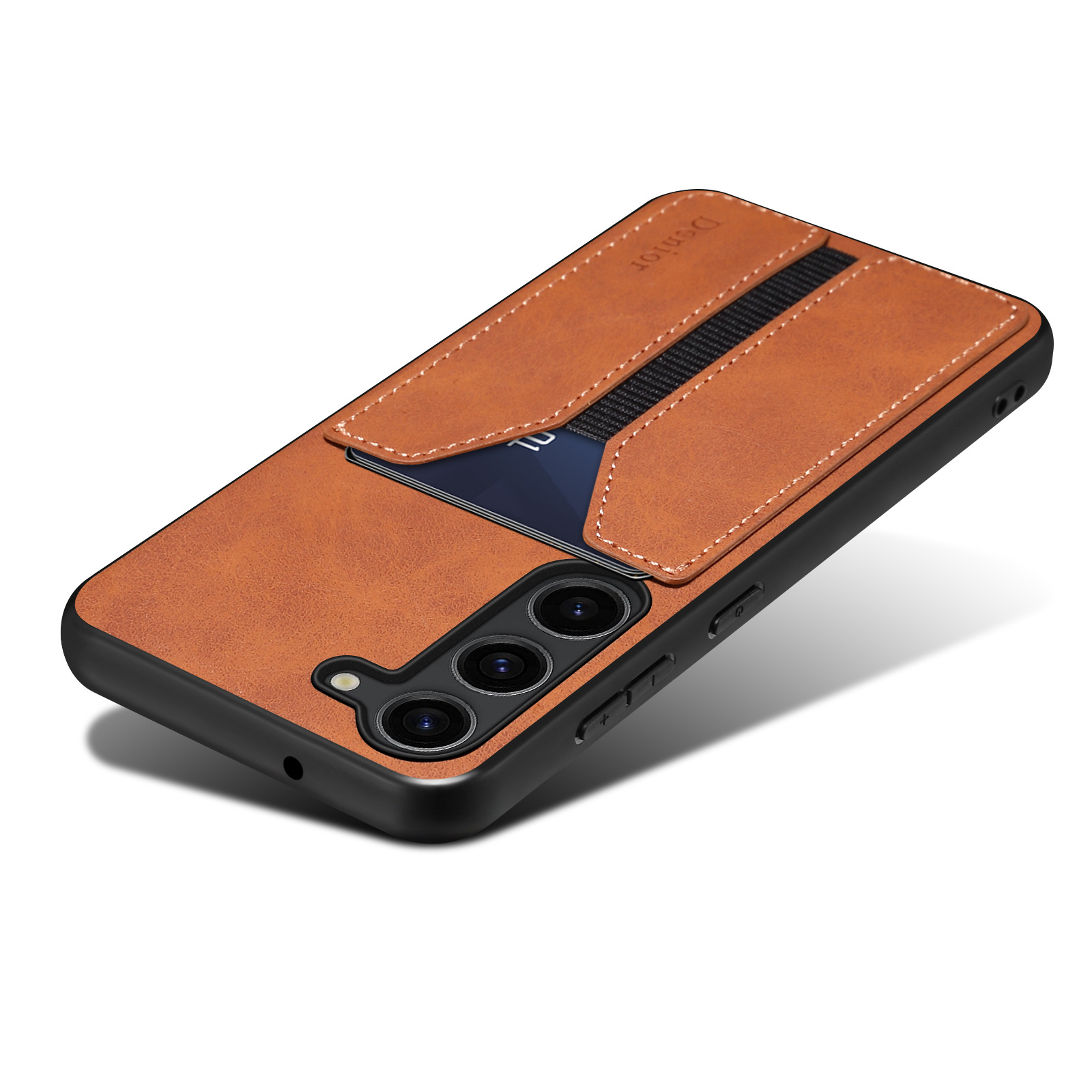 Leather Card Wallet Mobile Phone Case for Samsung Galaxy S