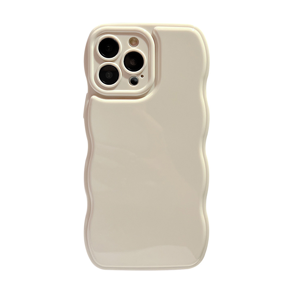 Stylish Wave Pattern Mobile Phone Case for Apple iPhone