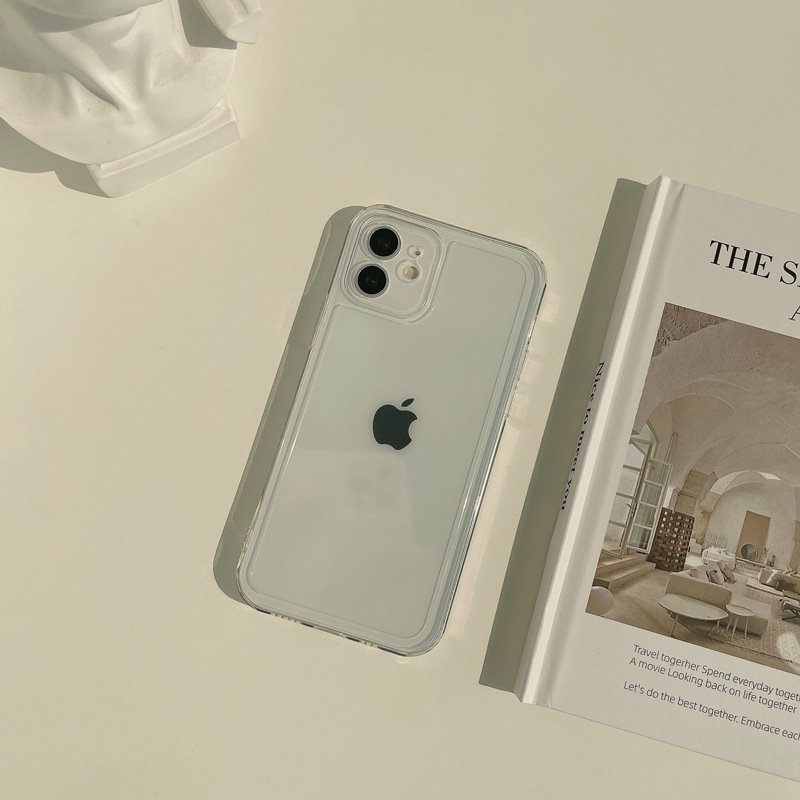 Transparent Mobile Phone Case for Apple iPhone