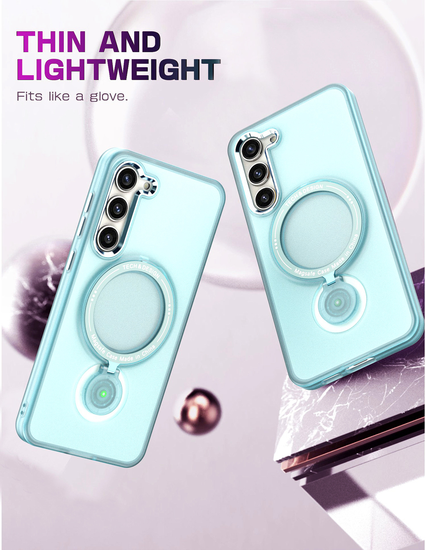Magsafe Bracket Mobile Phone Case for Samsung Galaxy S24