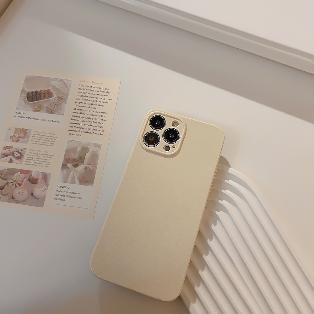Light Solid Mobile Phone Case for Apple iPhone