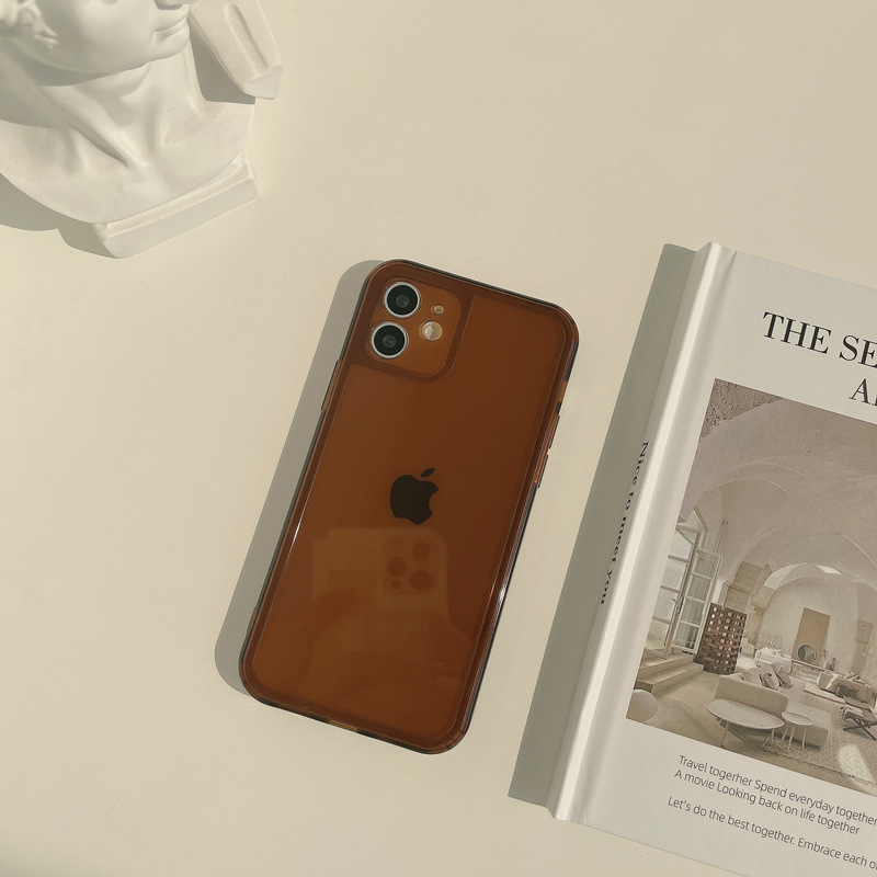 Transparent Mobile Phone Case for Apple iPhone