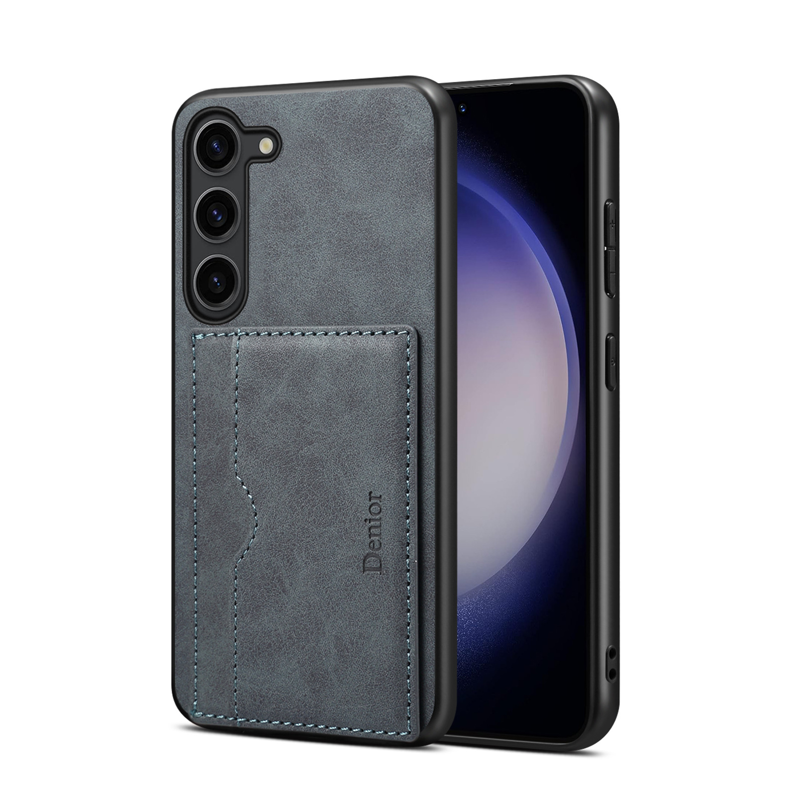 Leather Card Wallet Mobile Phone Case for Samsung Galaxy S