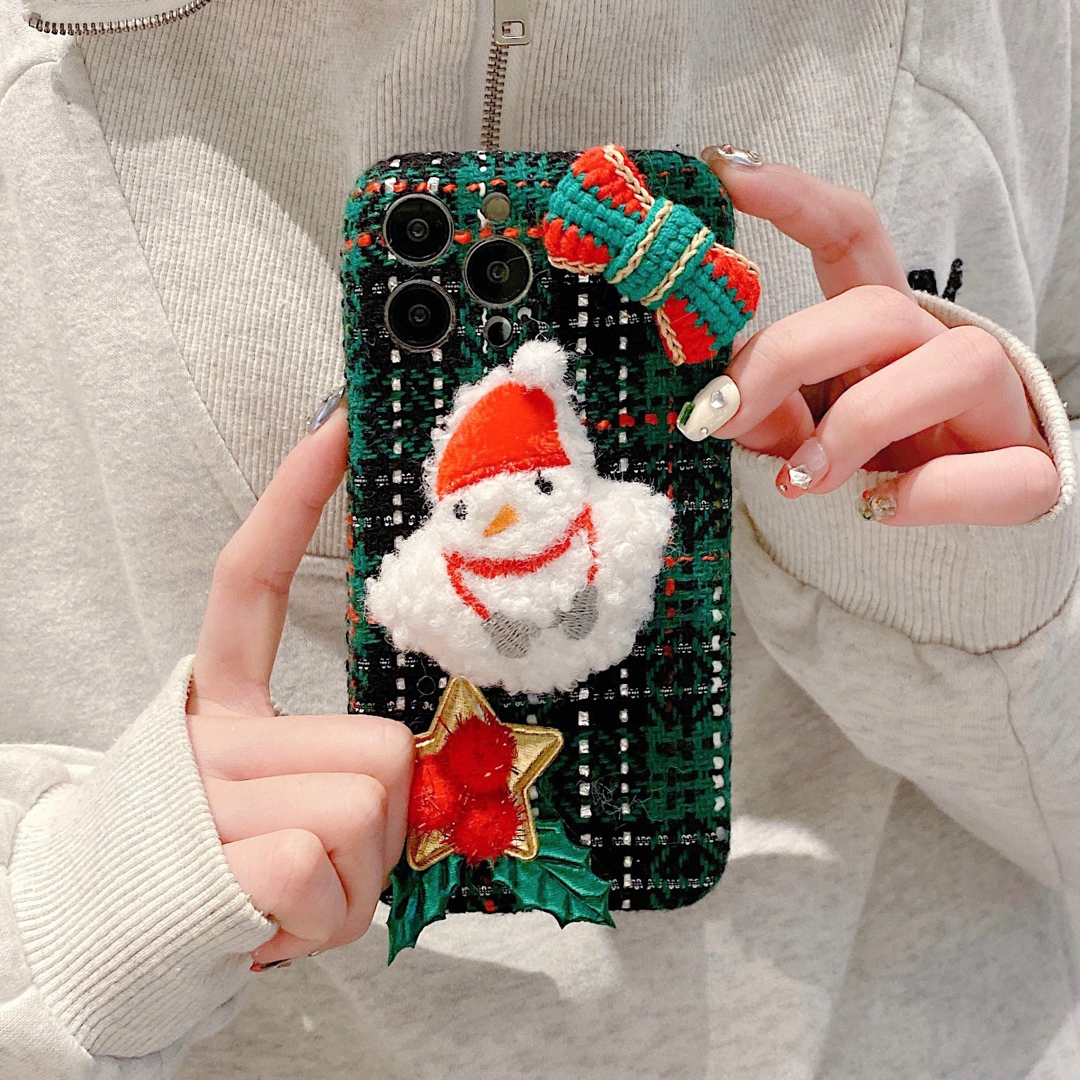 Cute Christmas Mobile Phone Case for Apple iPhone