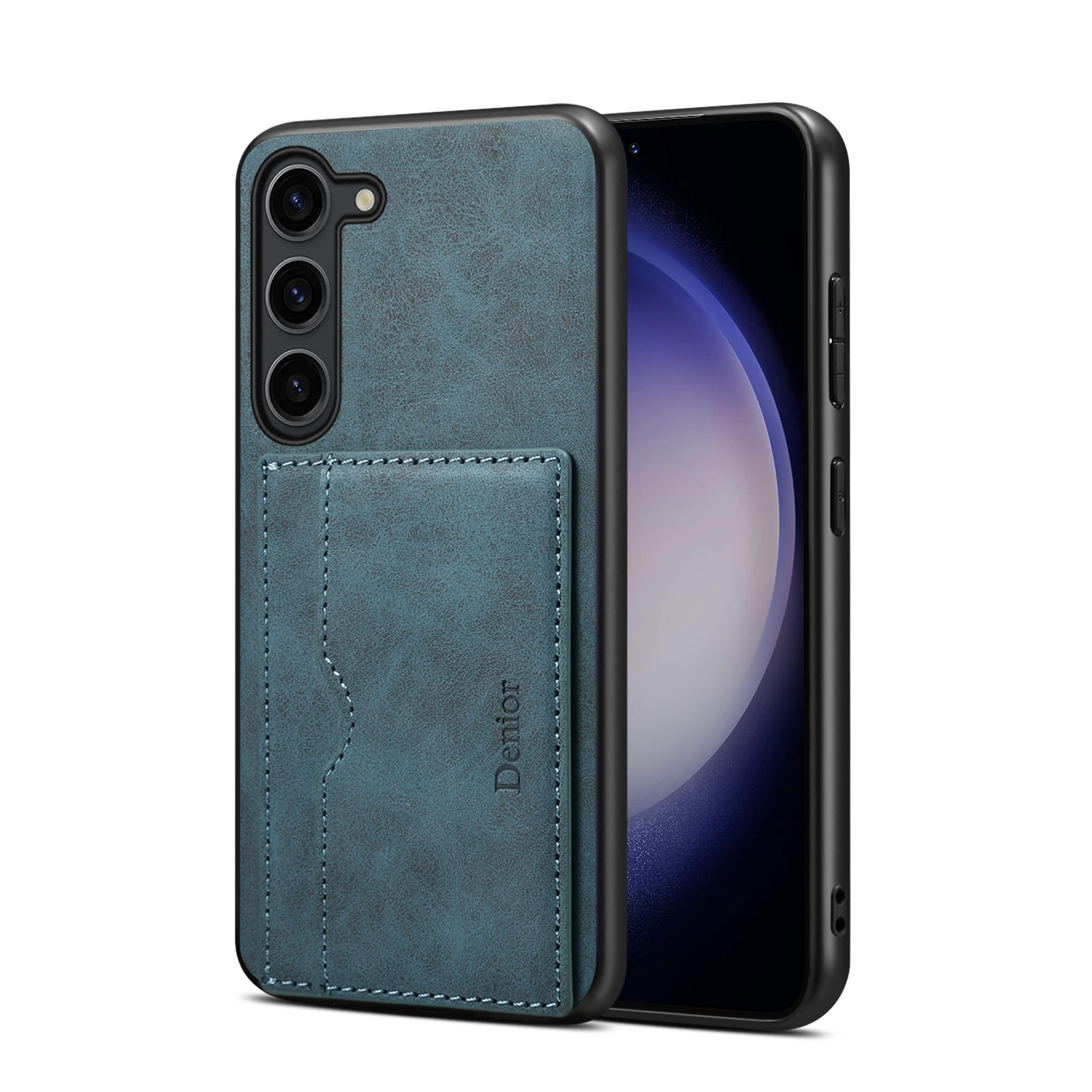 Leather Card Wallet Mobile Phone Case for Samsung Galaxy S