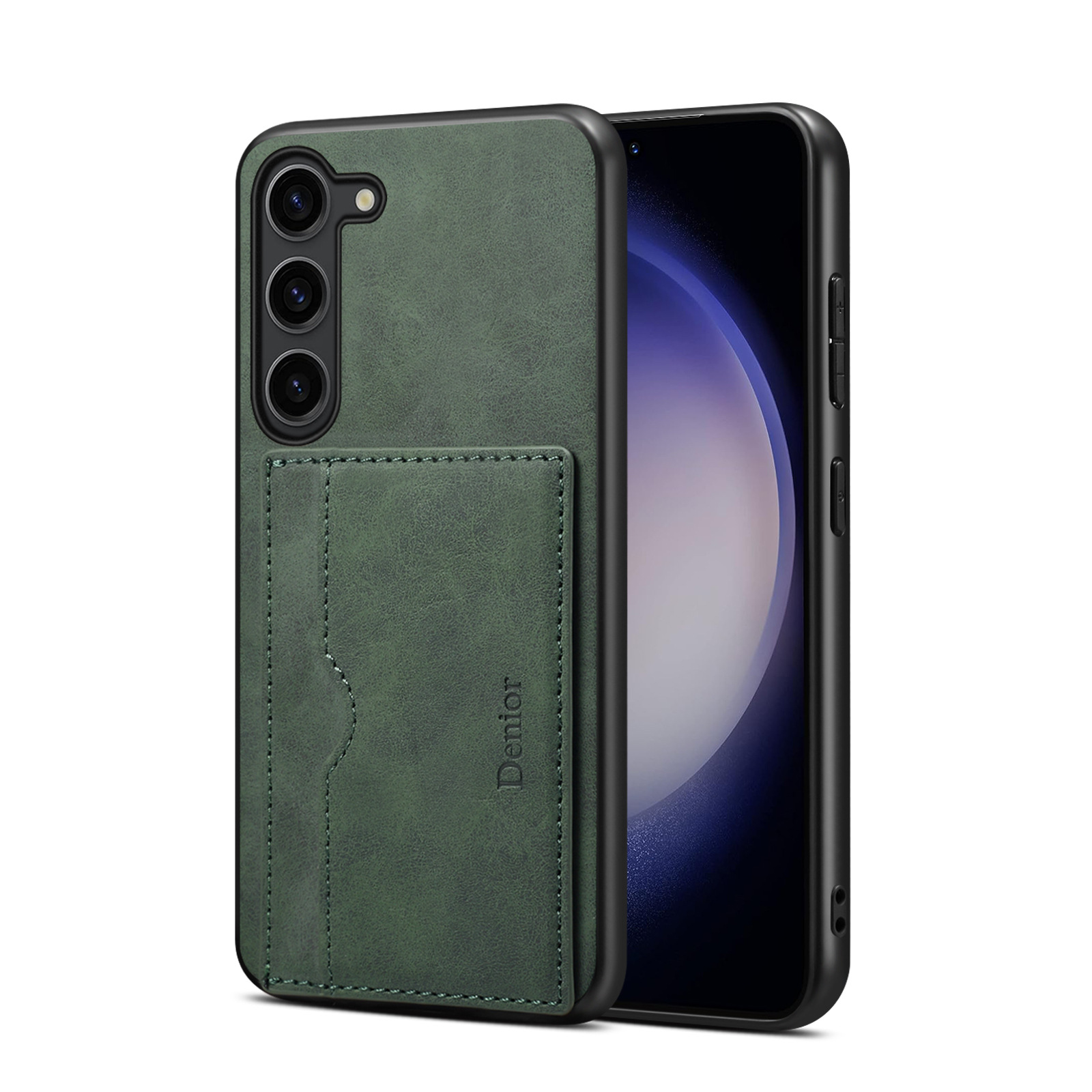 Leather Card Wallet Mobile Phone Case for Samsung Galaxy S