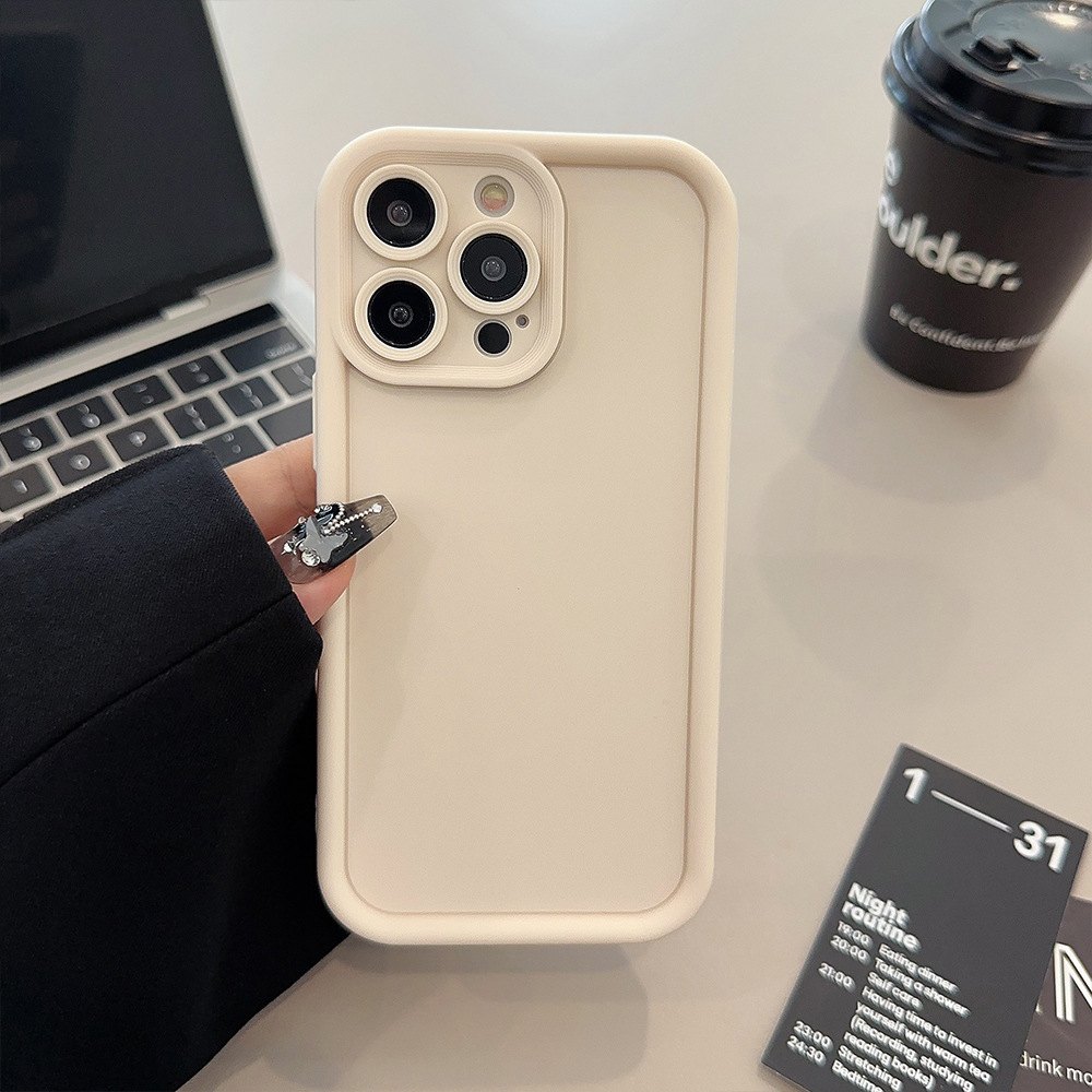 Solid Silicon Mobile Phone Case for Apple iPhone9