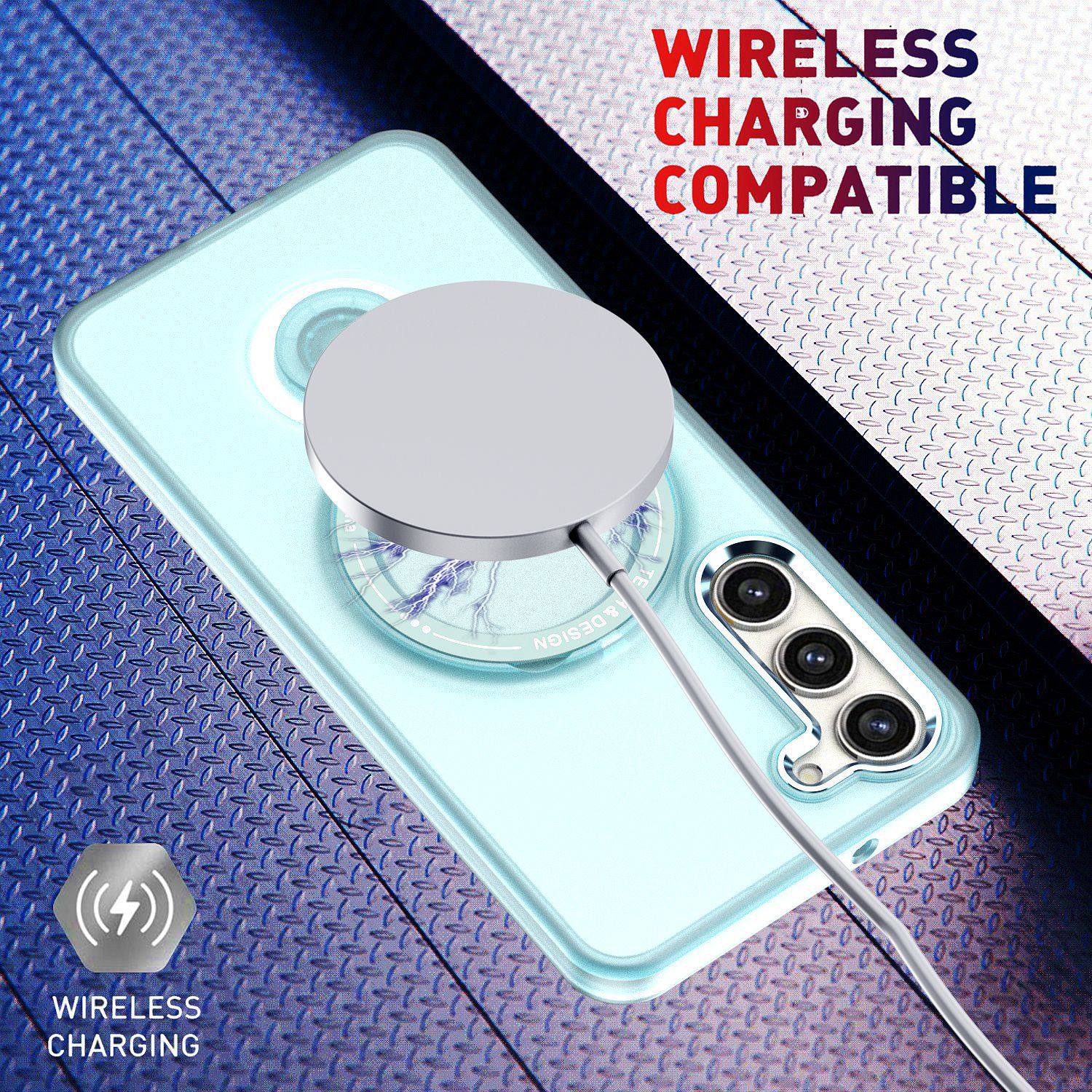 Magsafe Bracket Mobile Phone Case for Samsung Galaxy S24