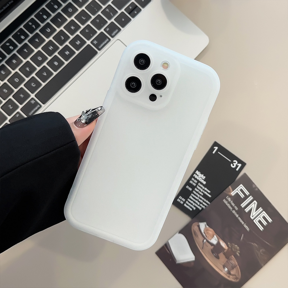 Solid Silicon Mobile Phone Case for Apple iPhone9