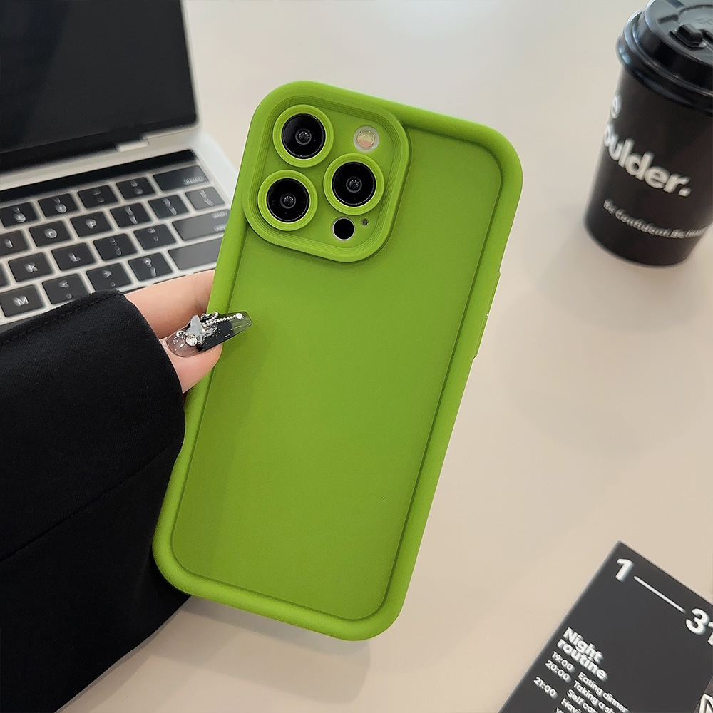Solid Silicon Mobile Phone Case for Apple iPhone9