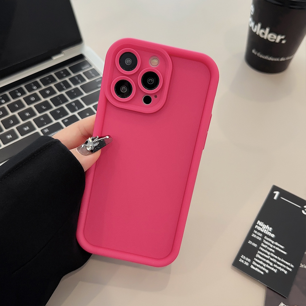 Solid Silicon Mobile Phone Case for Apple iPhone9