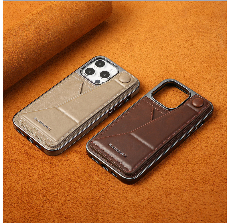 Leather Card Wallet Mobile Phone Case for iPhone