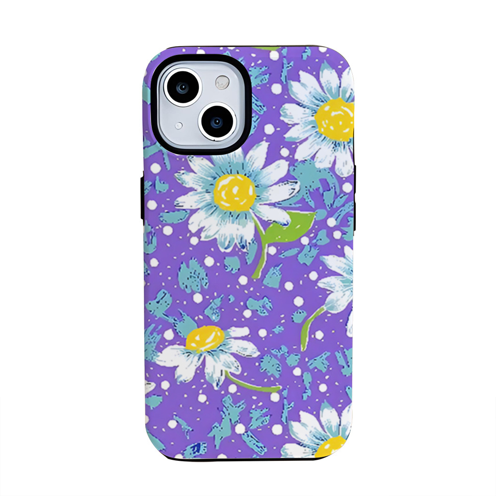 Painted Flowers Printed Phone Case for Apple iPhone