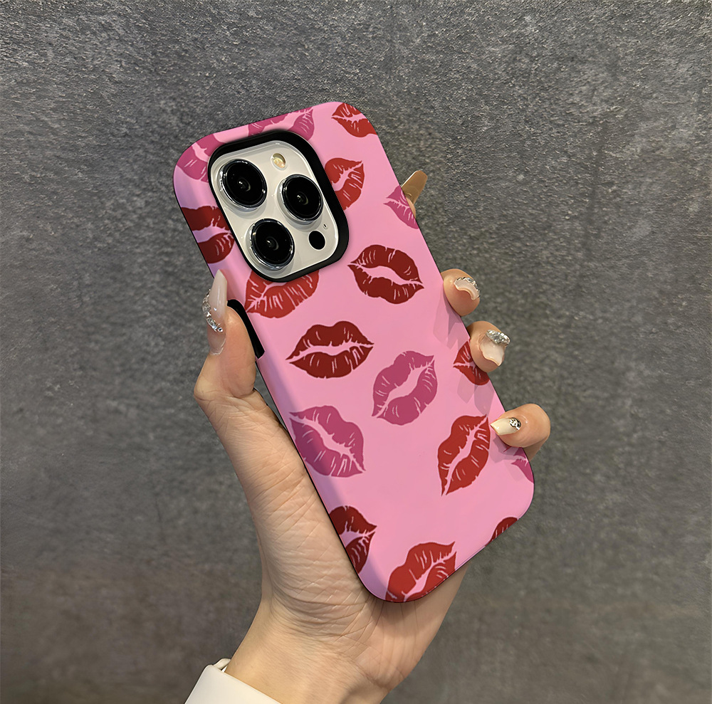 Lip Printed Phone Case for Apple iPhone