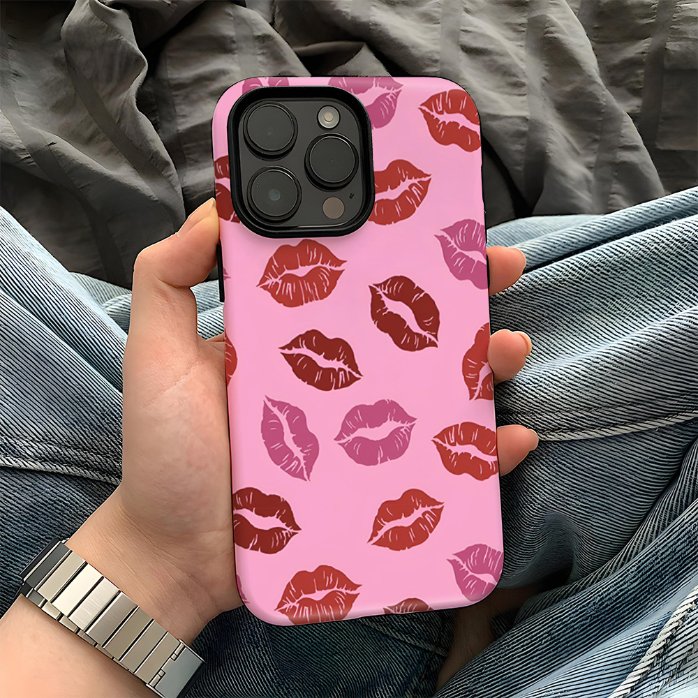 Lip Printed Phone Case for Apple iPhone