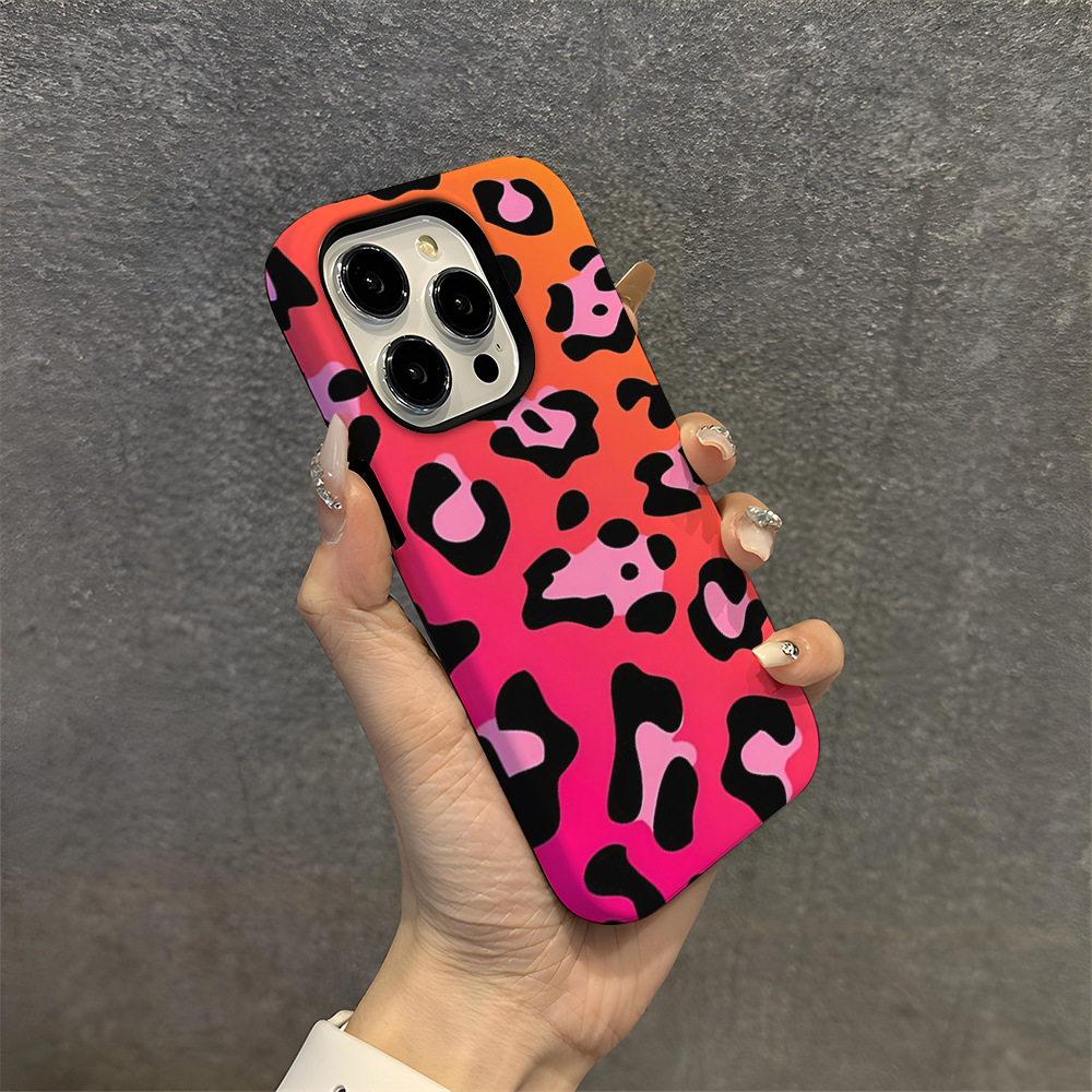 New Leopard Printed Phone Case for Apple iPhone