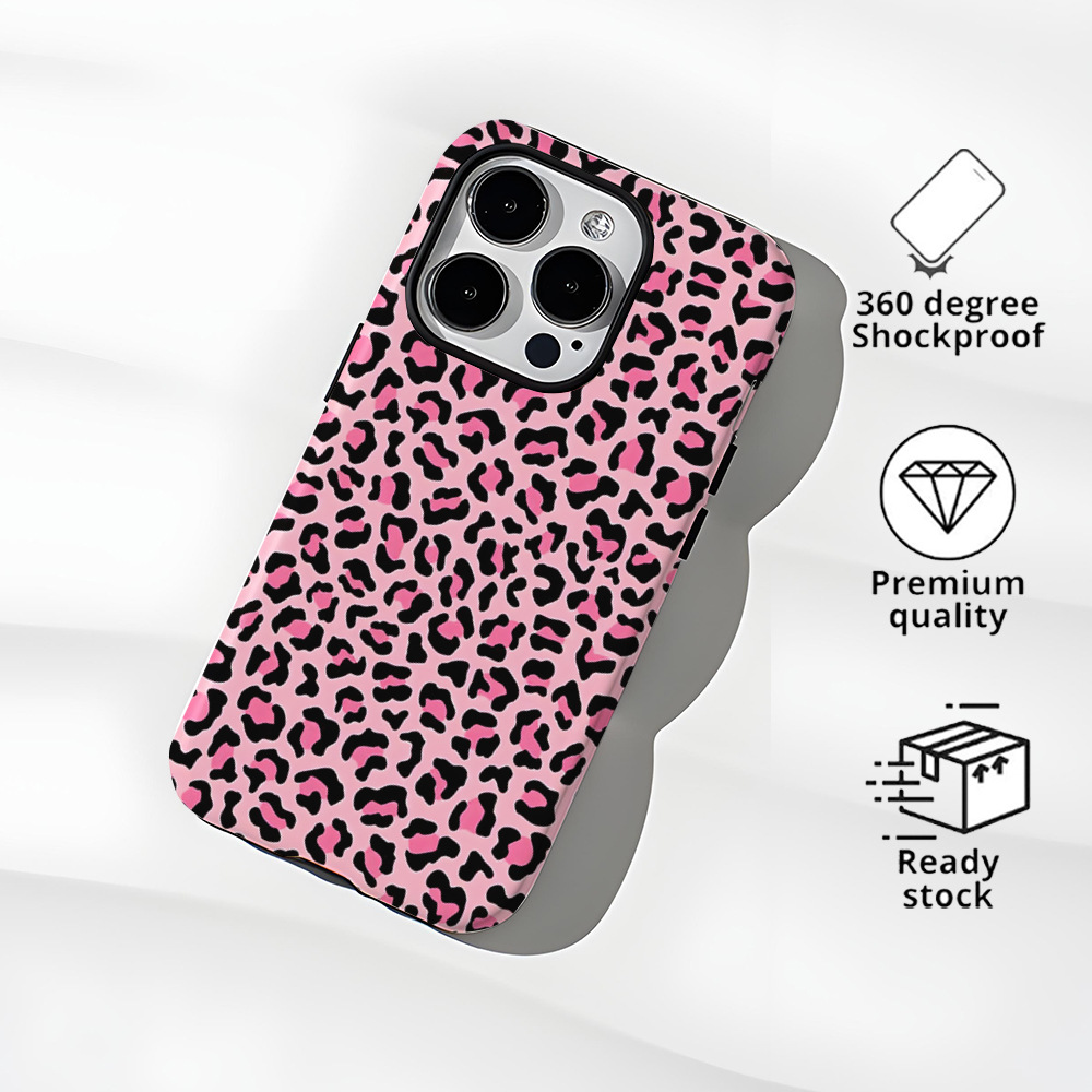 Leopard Printed Phone Case for Apple iPhone