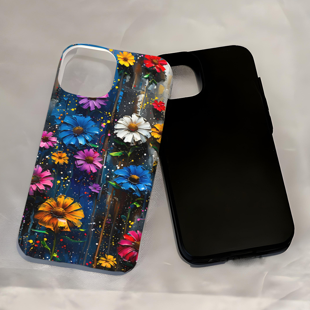 Vintage Flowers Printed Phone Case for Apple iPhone