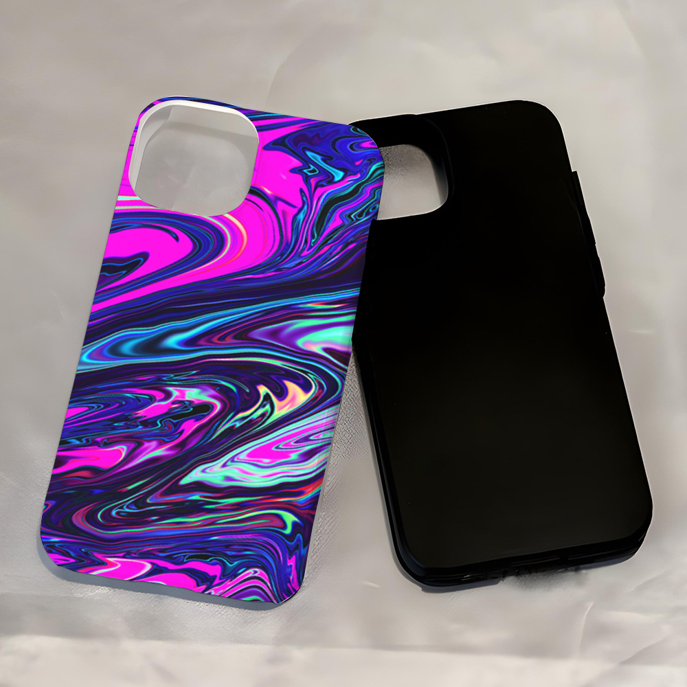 Cross-border Wavy 2-in-1 film shell 14 for Apple 13pm phone case 12Pro Cool 15 niche 11