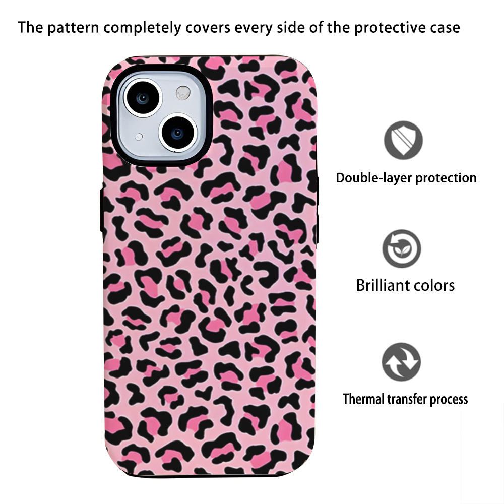 Leopard Printed Phone Case for Apple iPhone