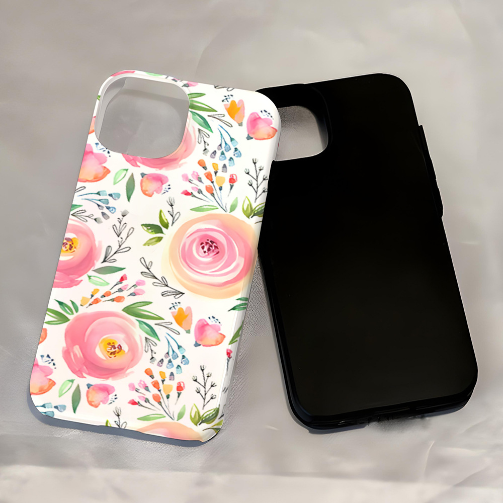 Flower Printed Phone Case for Apple iPhone