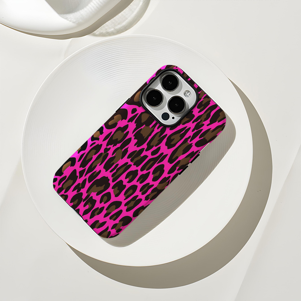Leopard Printed Phone Case for Apple iPhone