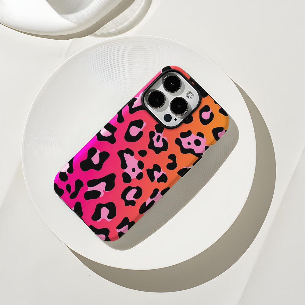New Leopard Printed Phone Case for Apple iPhone