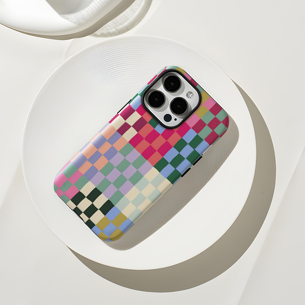 Cross-border explosive irregular box 2-in-1 film case for iPhone