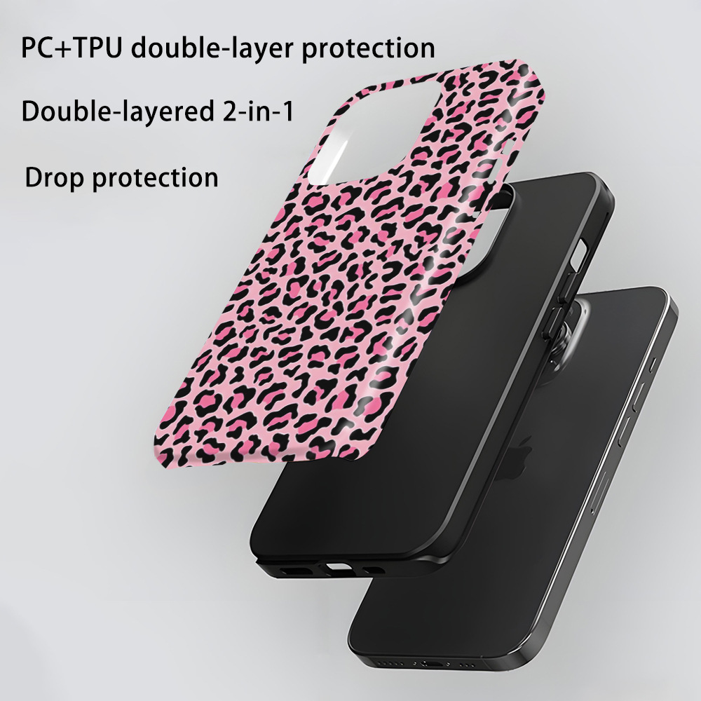 Leopard Printed Phone Case for Apple iPhone