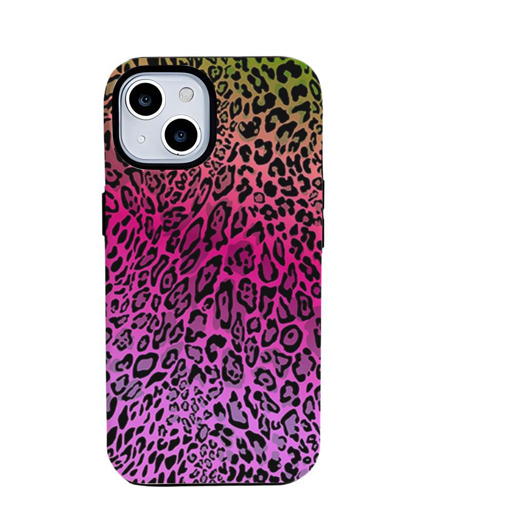 Gradient leopard Printed Phone Case for Apple iPhone