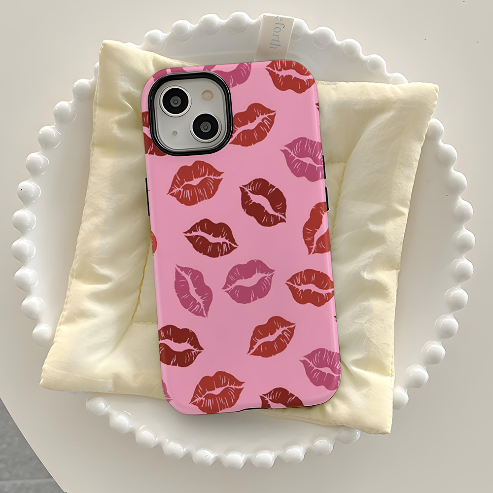 Lip Printed Phone Case for Apple iPhone