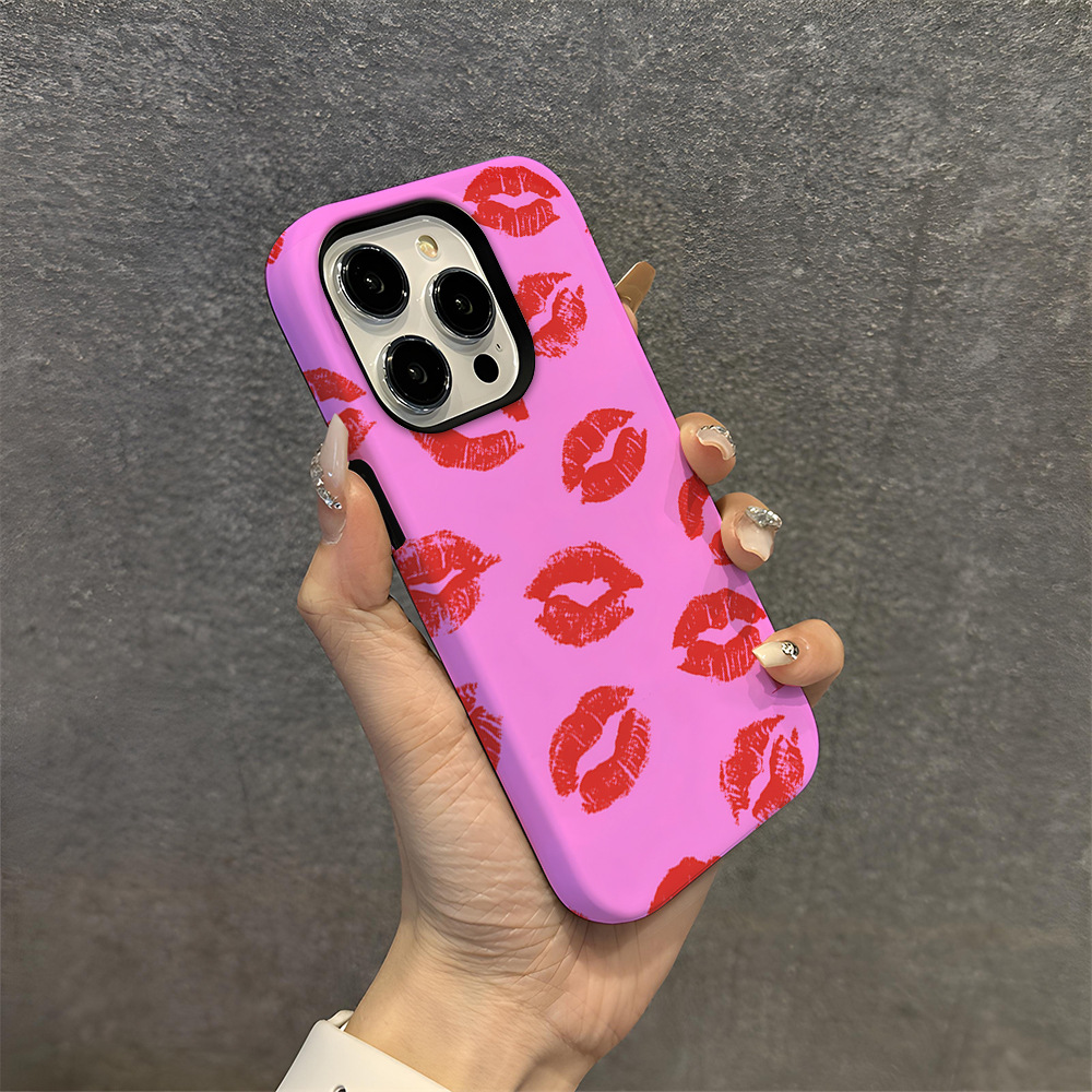 Lip Printed Phone Case for Apple iPhone