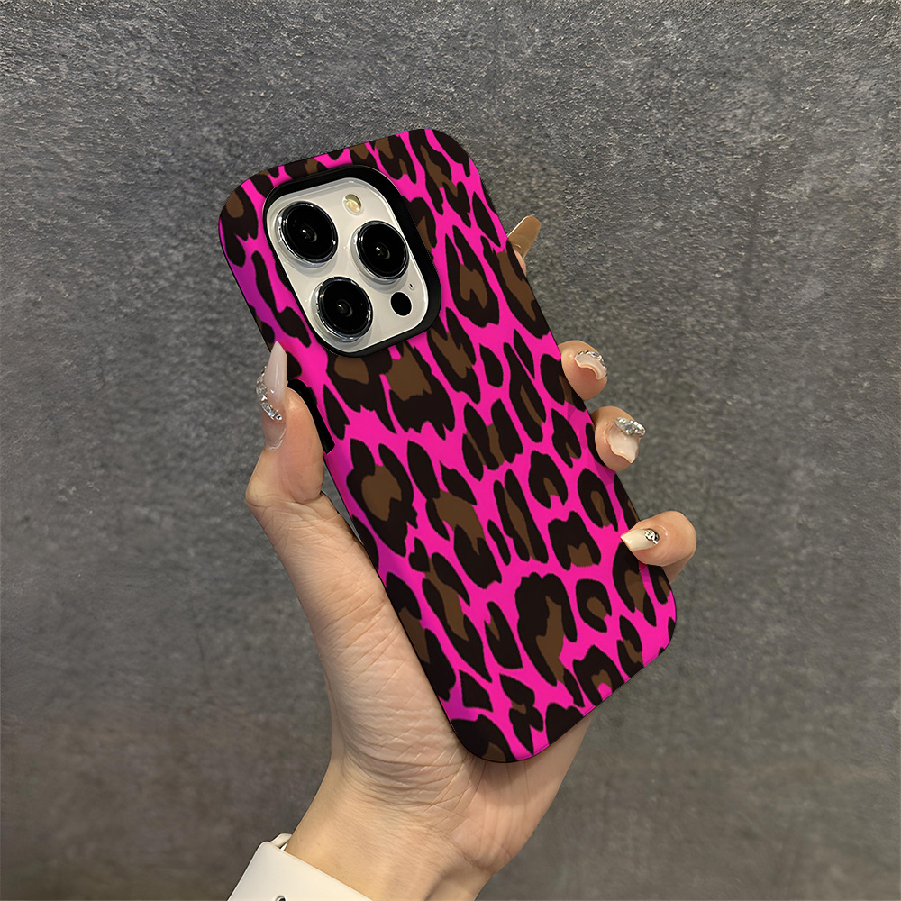 Leopard Printed Phone Case for Apple iPhone
