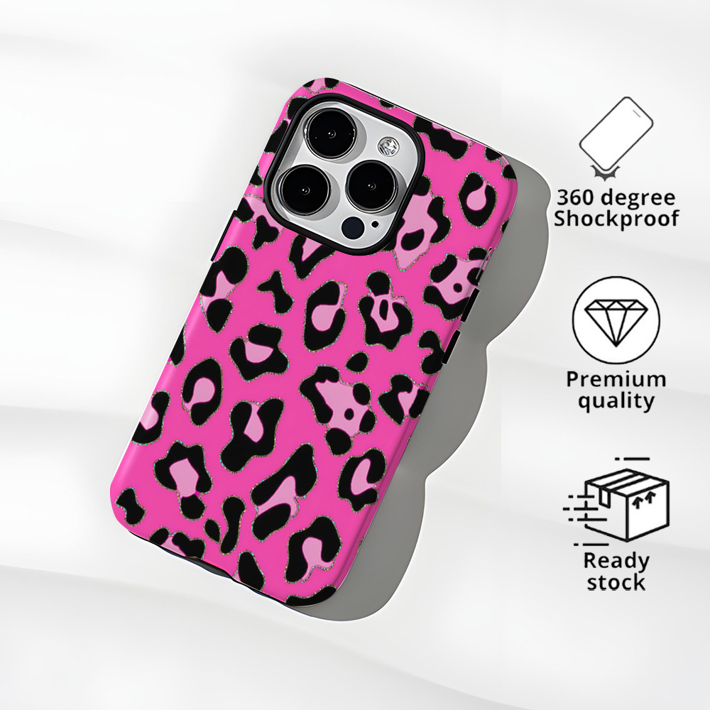 Leopard Printed Phone Case for Apple iPhone