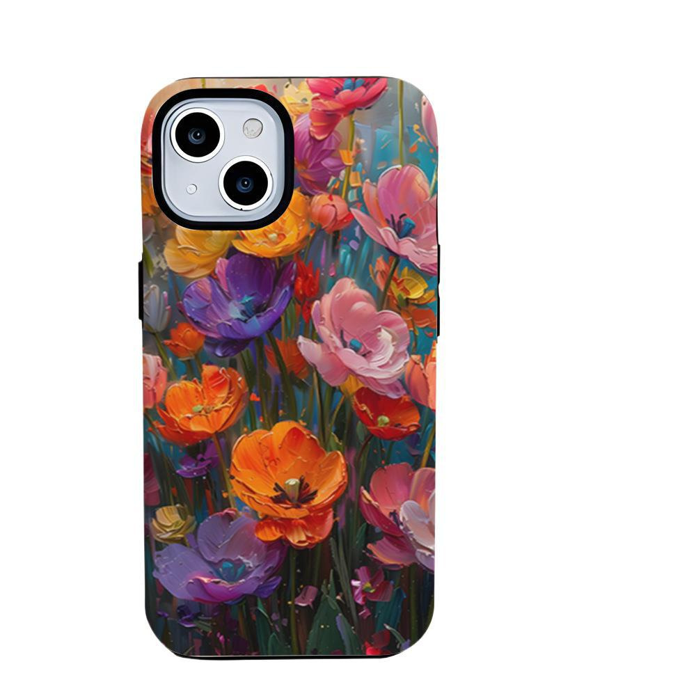 Flower Printed Phone Case for Apple iPhone