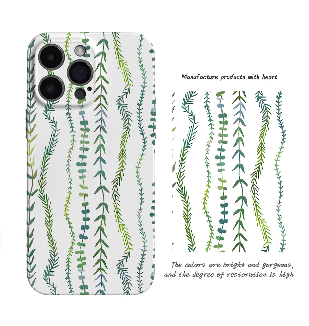 Floral Printed Phone Case for Apple iPhone