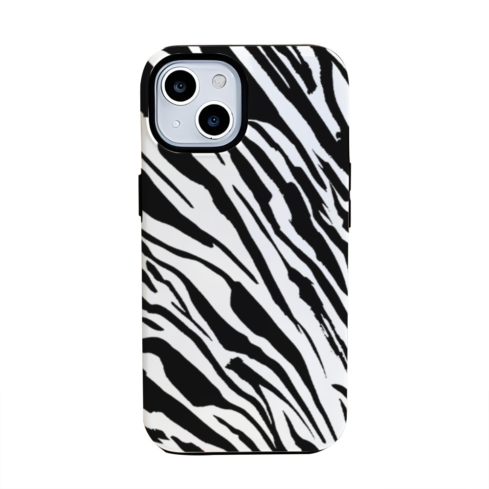 Zebra-print Mobile Phone Case For iPhone