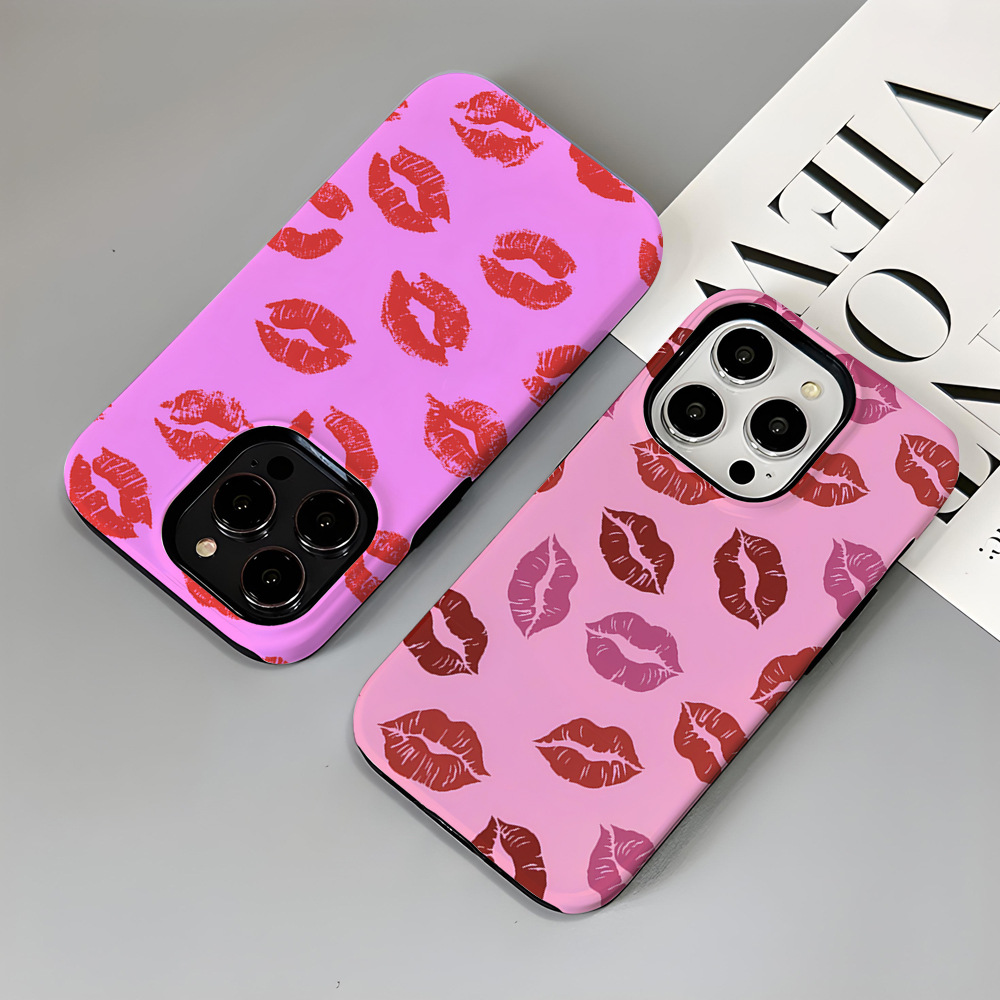 Lip Printed Phone Case for Apple iPhone