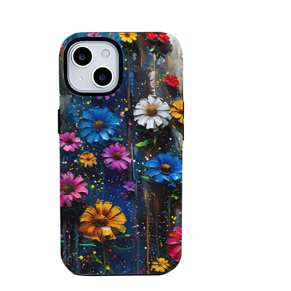 Vintage Flowers Printed Phone Case for Apple iPhone