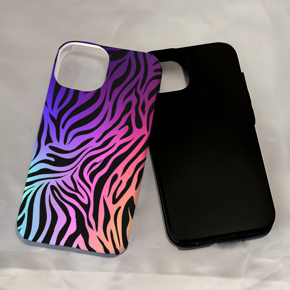 Colorful Tiger Printed Phone Case for Apple iPhone