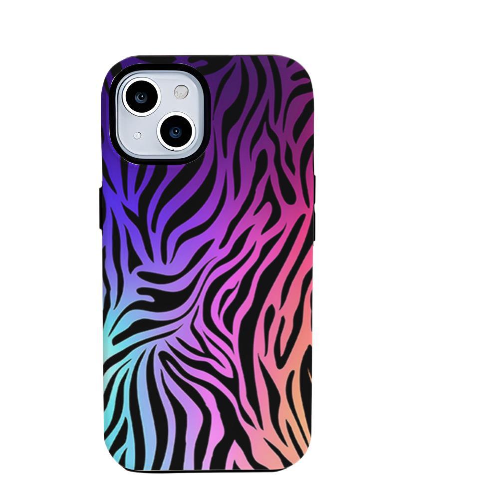 Colorful Tiger Printed Phone Case for Apple iPhone